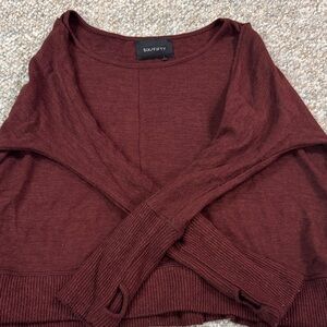 Six/Fifty Women's Maroon Sweater